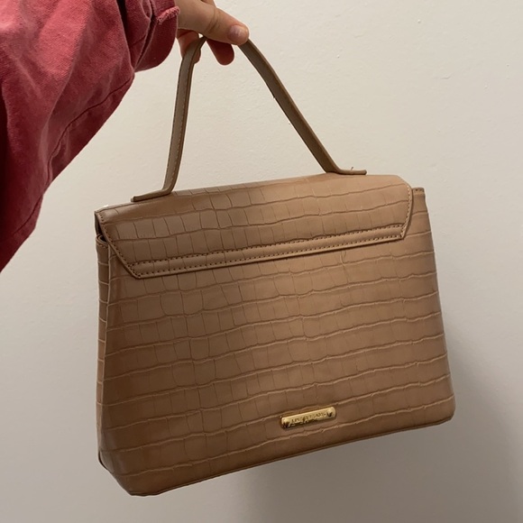 Croc beige purse - Picture 2 of 6